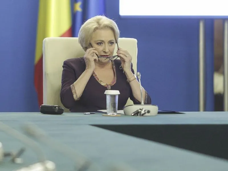 Viorica Dăncilă crede că-și va trece prin parlaament noul guvern      Foto Inquam Photos/Octav Ganea