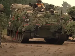 VIDEO Elveția se opune cererii daneze de a trimite Ucrainei blindate pentru infanterie Piranha III/FOTO: Captura Youtube