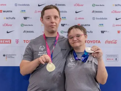 Doi români, medalii de aur și argint la Jocurile Mondiale Special Olympics de la Berlin - Foto: Special Olympics Romania