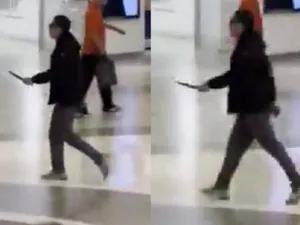 Atac furibund, în mall. Un bărbat a tăiat cu cuțitul 9 persoane și a călcat cu mașina alte 4 - Foto: Twitter