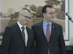 Ludovic Orban a participat la numirea în funcție a prefectului de Ilfov. Foto Inquam Photos/George Călin