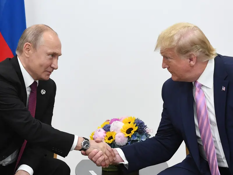 Vladimir Putin și Donald Trump - Foto: Profimedia Images (arhiva)