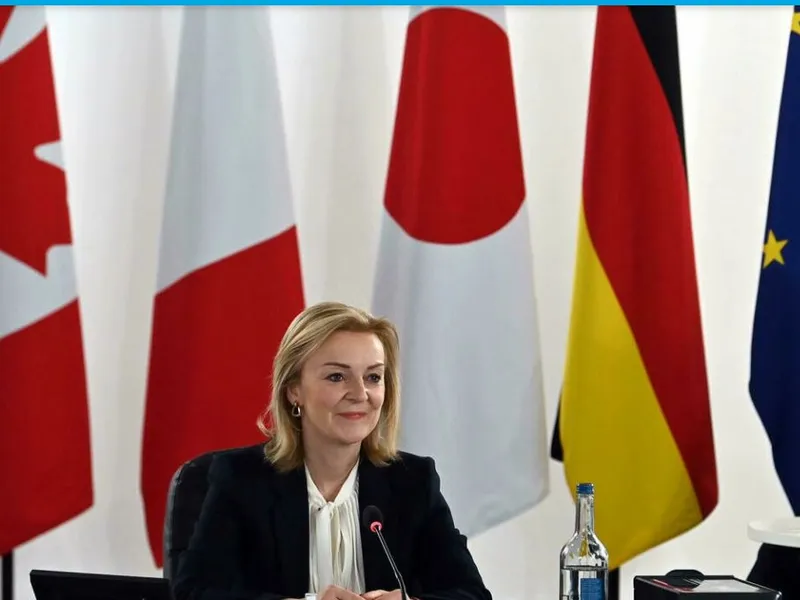 Secretarul de Externe al Marii Britanii, Liz Truss/foto: afp