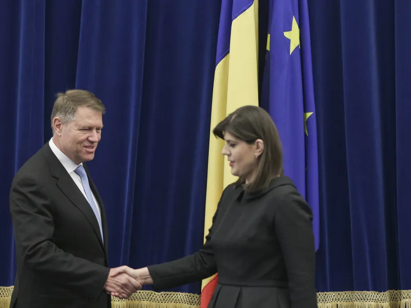 Klaus Iohannis și Laura Codruța Kovesi, la bilanțul DNA