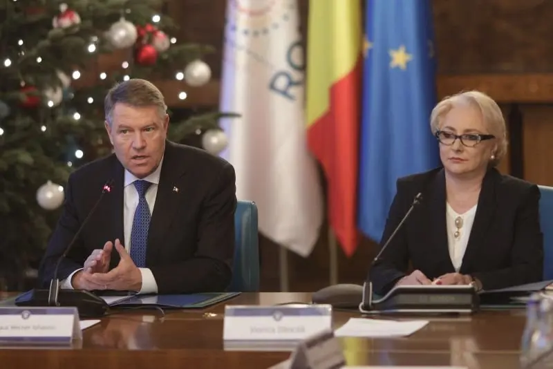 Klaus Iohannis stă în coasta guvernului Dăncilă. Foto Inquam Photos/Octav Ganea