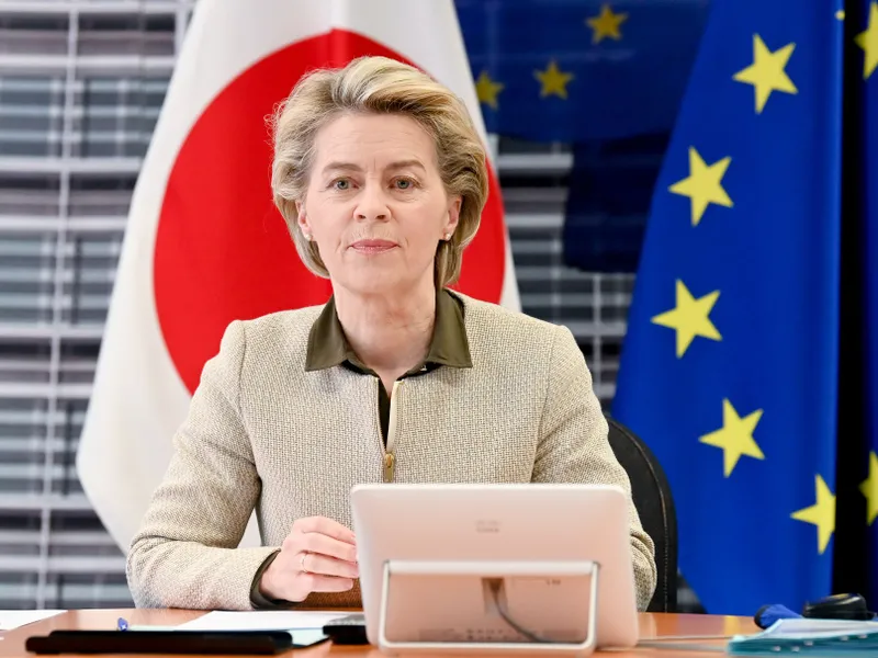 Ursula von der Leyen vrea să afle de unde a pornit pandemia. Foto: CE/Facebook