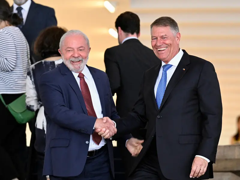 Klaus Iohannis în vizită de lucru în Brazilia - Foto: Profimedia Images