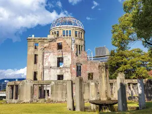 „Memorialul Păcii din Hiroshima“ Domul Genbaku a fost declarat Patrimoniu Mondial UNESCO în 1996, ca un memorial al celor morți pe  6 august 1945 - Foto: Profimedia Images