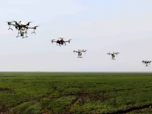 Cum arată roiurile de drone ale Chinei dotate cu „creier uman” - Foto: Profimedia Images