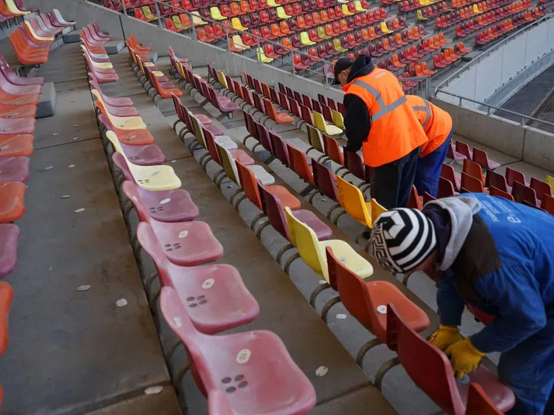 Bucureştiul se află printre cele opt oraşe care au confirmat că vor permite accesul spectatorilor, 13.000, la meciurile pe care Arena Naţională le va găzdui. / Foto: digisport.ro