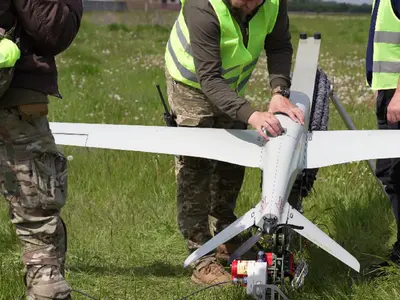 Brigada Ucrainei „Pădurea Neagră” a distrus echipament rusesc de milioane $ cu drone ieftine - Foto: mil.in.ua