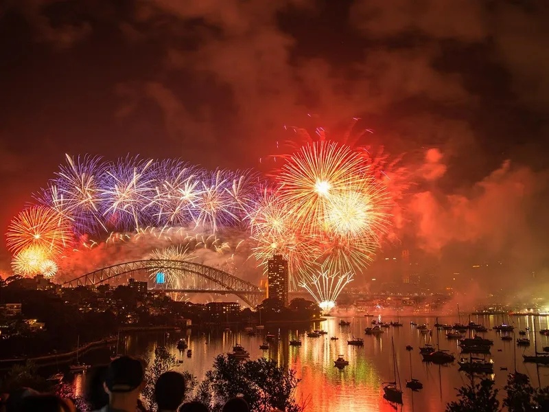 Noua Zeelandă și Australia au intrat în 2022 cu focuri de artificii și spectacole de lumini/FOTO: Pixabay