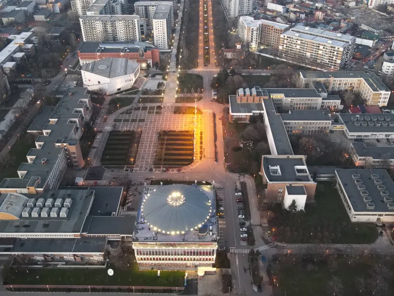 Campusul UPB, transformat în vitrină a inovațiilor. / Foto: autofest.upb.ro