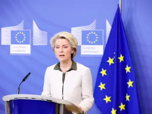 Șefa CE: Închidem spațiul aerian al UE pentru aeronavele deținute de Rusia. Sputnik va fi interzis/FOTO: Twitter/Ursula von der Leyen