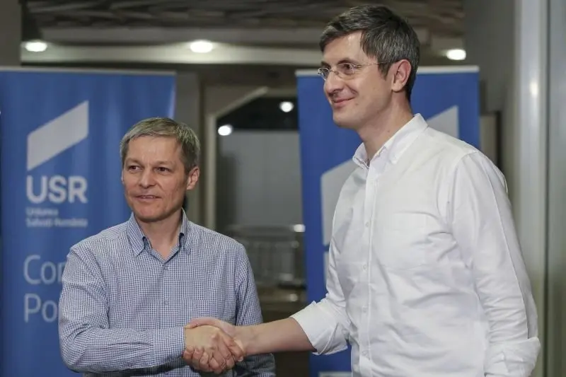 Cioloș și cu Barna vor un referendum pentru justiție. Foto Inquam Photos/George Călin