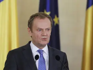 Donald Tusk este președinte al Consiliului European din 2014. Foto Inquam Photos/Octav Ganea