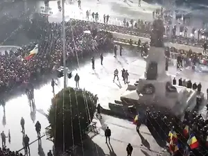 VIDEO Mii de persoane participă la manifestările de Ziua Unirii Principatelor, la Iaşi - Foto: captură video YouTube/Rptv