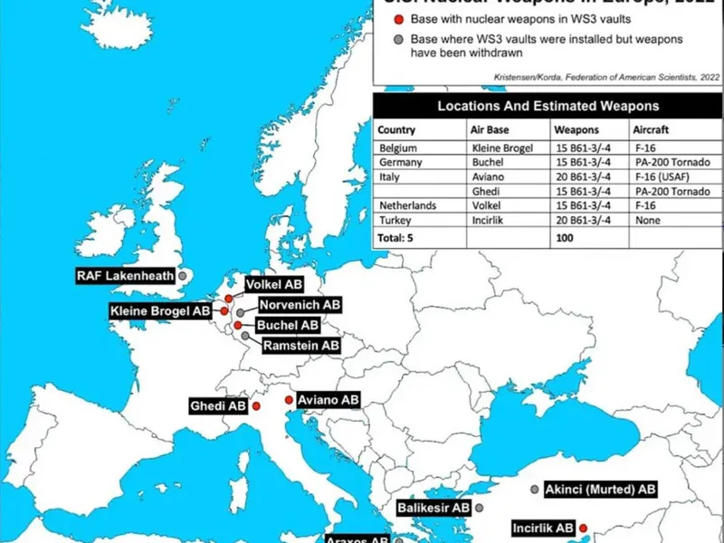 VIDEO F-35A, certificat oficiaHarta cu țările din Europa care vor răspunde Rusiei - Foto: The War Zone