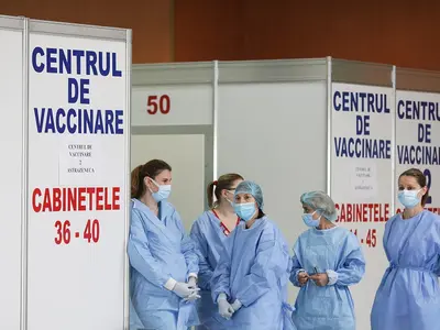 Centru de vaccinare anti-COVID. Sursă imagine: Inquam Photos - Octav Ganea