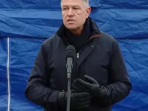 Klaus Iohannis la Siret, screenshot