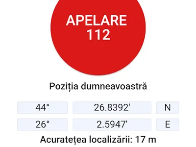 Sursa: Aplicație Apel 112