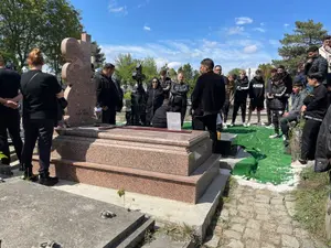 Costel Corduneanu, înmormântat lângă Ion Creangă și Mihail Kogălniceanu. Foto: Ziarul de Iași