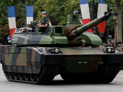 Tanc francez Leclerc- Foto: Defense România