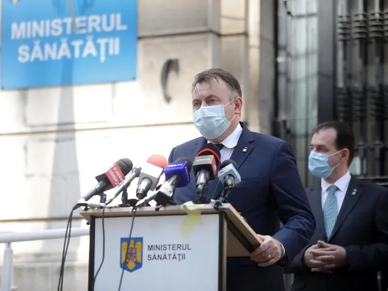 Ministrul Sănătății, Nelu Tătaru. Sursa foto: Facebook Ministerul Sănătății