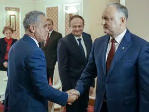 Dodon cu Plahotniuc. Sursa foto: ziarulnational.md