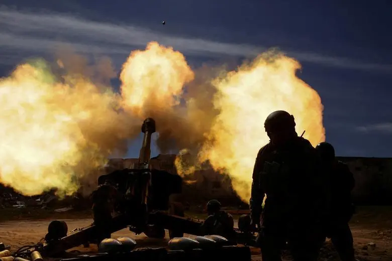 Uzină militară de lângă Kiev, bombardată de ruși /FOTO: Reuters