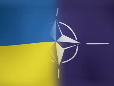 Steagul Ucrainei și al NATO, imagine cu caracter ilustrativ - Foto: Profimedia