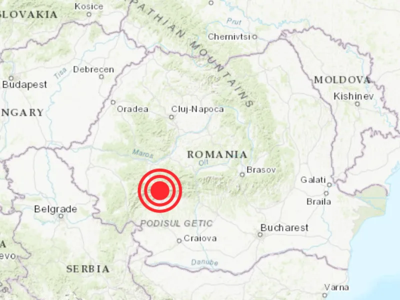 Pământul s-a cutremurat de 5 ori noaptea trecută în Gorj. Cel mai puternic seism a fost de 4,2 - FOTO: Facebook/INCDFP