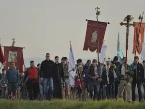 Cel mai mare pelerinaj al catolicilor din România: 40.000 de credincioşi, așteptați la Şumuleu Ciuc. / FOTO: Inquam Photos / Barabas Akos