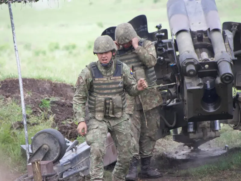 România și Moldova, pregătiri de război cu artilerie și arme NATO contra Rusiei- Foto: X/Brigada 81 Mecanizată "General Grigore Bălan" (imagine cu caracter ilustrativ)