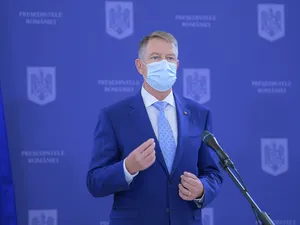 Klaus Iohannis a susținut o declarație de presă cu ocazia Zilei Internaționale a Drepturilor Copilului/FOTO: Presidency