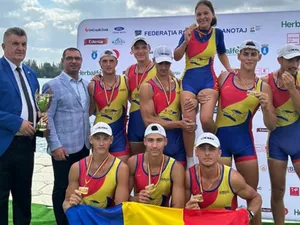 Canotorii români au câștigat 15 medalii la Campionatele Balcanice de juniori din Pantelimon - Foto: Facebook/ Federația Română de Canotaj