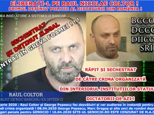 Raul Coltor susținea în trecut că a fost răpit de autoritățile române, pentru secretele pe care le știa