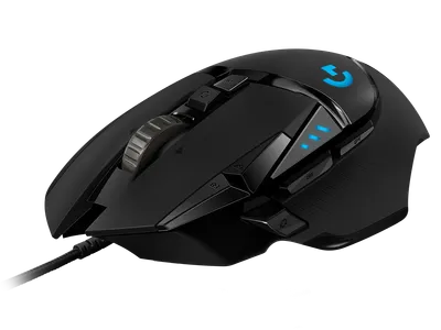 Mouse-ul Logitech G502 Hero are o arhitectură ergonomică asimetrică / Foto: Logitech