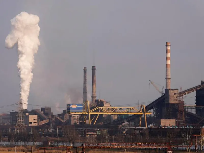 Oțelăria Azovstal din MAriupol, ultimul bastion ucrainean din oraș/ FOTO: Twitter