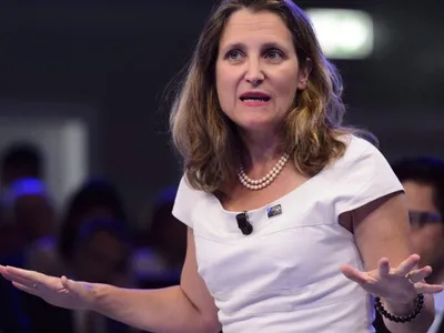 Chrystia Freeland are origini ucrainene- Foto: CP/Sean Kilpatrick