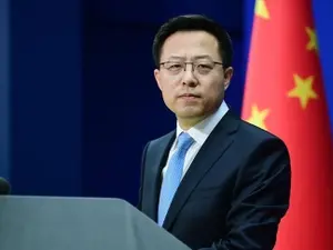 Zhao Lijian, purtător de cuvânt al Ministerului de Externe al Chinei/Foto: chinatimes