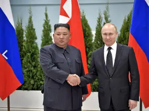 Kim Jong-il își declară sprijinul total pentru "cauza dreaptă" a Rusiei/FOTO: profimediaimages.ro