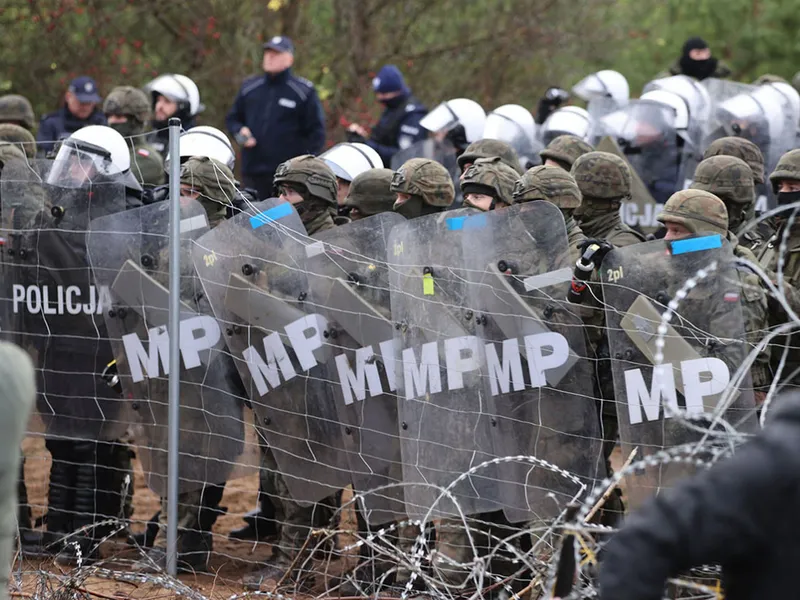 Marea Britanie trimite ingineri militari la granița Poloniei/foto: moscow times