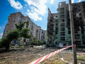 Apă contaminată și risc uriaș de infecții în orașele distruse de ruși în Luhansk /FOTO: Profimedia