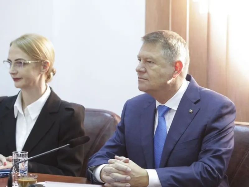 Lia Savonea și Klaus Iohannis. Foto Inquam Photos/Octav Ganea