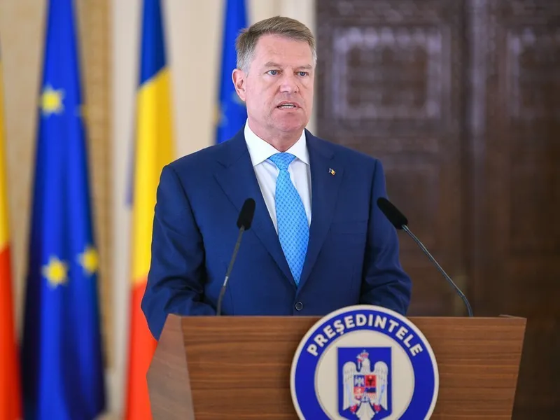 Președintele Iohannis Foto: presidency.ro