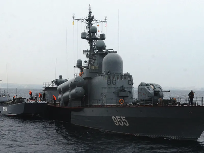 Zece nave ale Rusiei au plecat din facilitatea navală Novorosiisk, spre vestul Mării Negre - Foto: Ministry of Defense of Russia