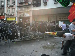 Proteste în China - Foto: Digi24