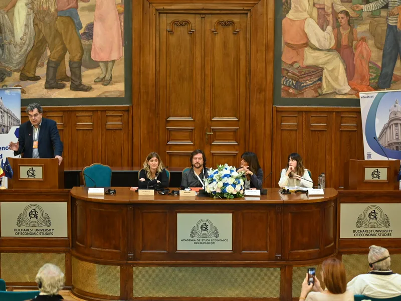 A avut loc prima ediție a Conferinței „Perspective asupra Dreptului de Proprietate Intelectuală” - Foto: Facultatea de Drept din cadrul Academiei de Studii Economice din București