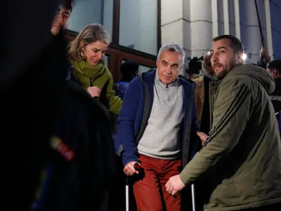 Călin Georgescu a fost dus la Parchetul General unde este audiat ca suspect într-un dosar - Foto: Inquam Photos / Malina Norocea